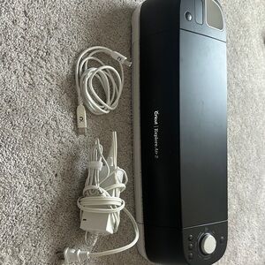 Cricut Explore Air 2 Crafting Machine - Black and White with accessories